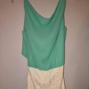 Dress. Size large. Has an open back.